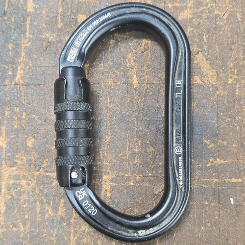 Petzl locking carabiner - petzl,