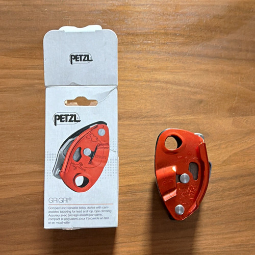 Petzl grigri belay device - belay,