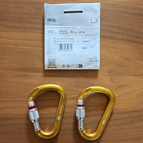 Petzl attache screw lock - petzl, screw-lock