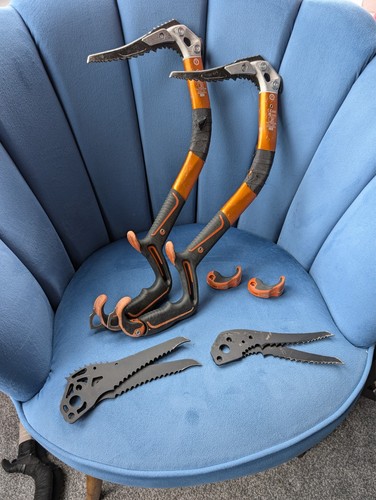 Petzl ergonomic ice axe pair - petzl,