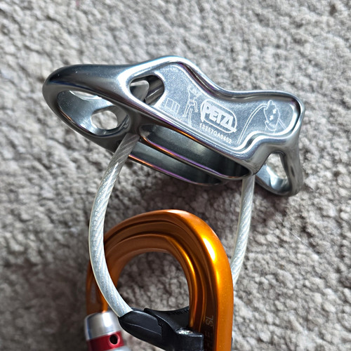 Petzl belay device cable - petzl, w/