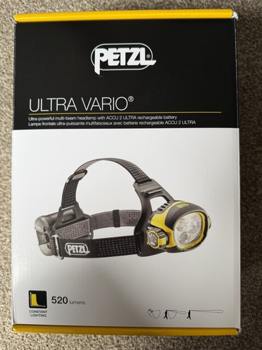 Petzl ultra vario headlamp - vario,