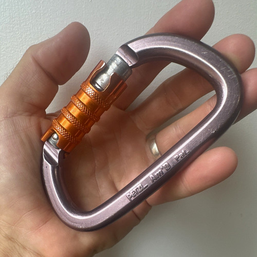 Petzl carabiner silver - am’d,