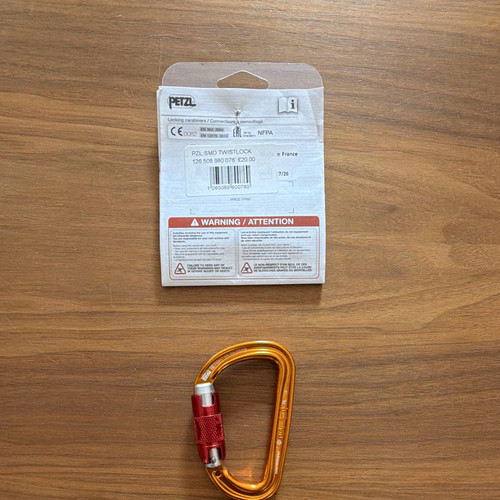 Petzl twist lock locking - petzl, sm'd