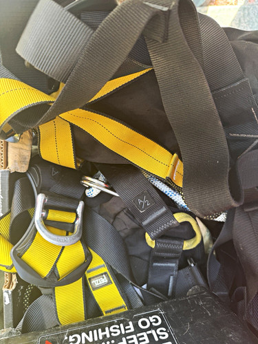 Petzl black yellow fall - petzl, black/yellow