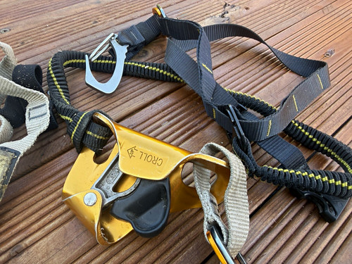 Petzl croll ascender with - petzl,