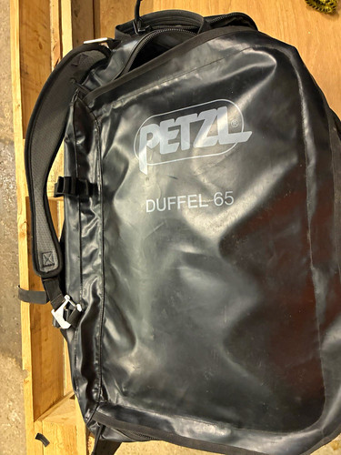 Petzl duffel 65l black kit - duffel, bag