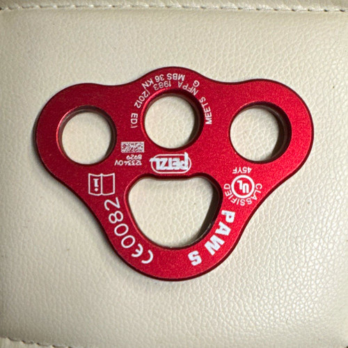 Petzl paw rigging plate - paw,