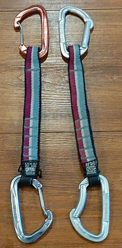 Petzl long quickdraw - long, pair