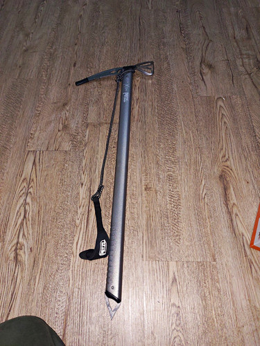 Petzl glacier ice axe 68cm - ice,