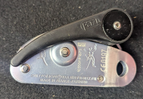 Petzl grigri belay device - belay,