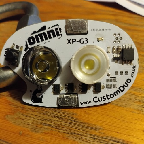 Custom duo petzl - duo, upgrade