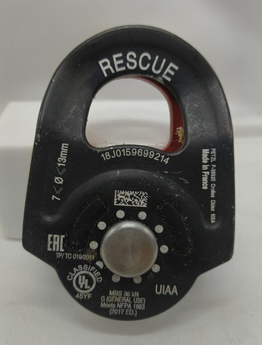 Petzl rescue pulley 13mm mbs - petzl,