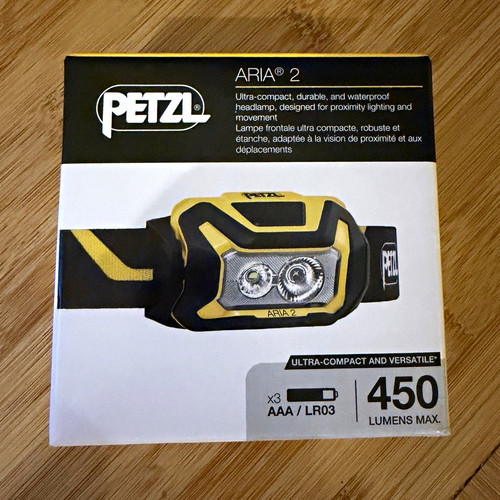 Petzl aria head torch 450lm - petzl,