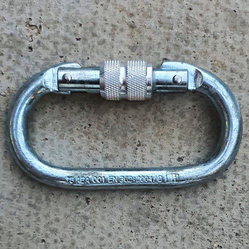 Petzl locking screw gate - petzl, screw-gate