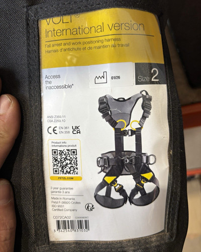 Petzl harness volt - harness,